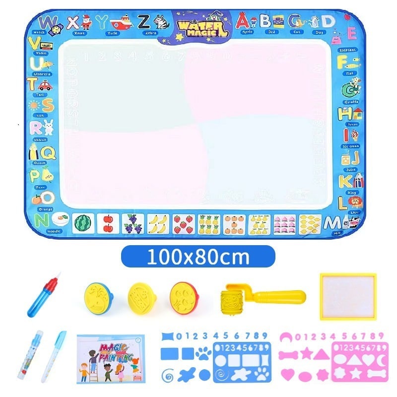 🔥Last Day Promotion 49% OFF - Wasser Doodle Matte, Aqua Malerei Zeichnung Matte Mess Free Learning Toy Matte