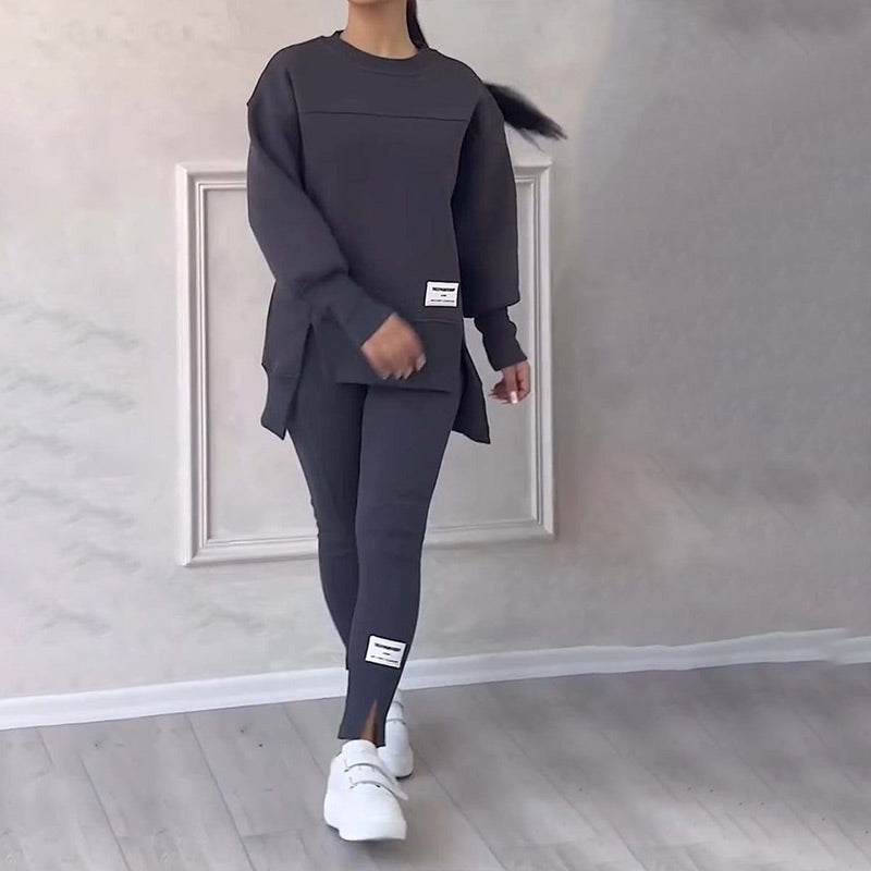 🔥2025 NEUE VERKÄUFE🏆Lässiges Sweatshirt-Leggings-Set für Frauen