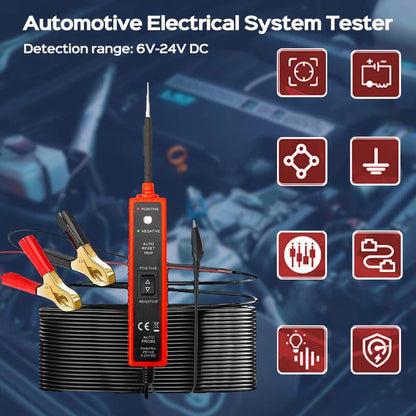 6-24 V DC Stromkreistester für elektrische Kfz-Systeme