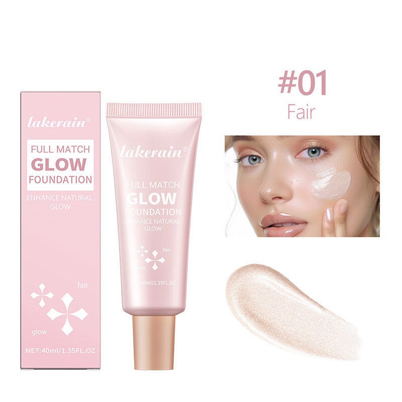 Vielseitige, langanhaltende, feuchtigkeitsspendende Glow Foundation