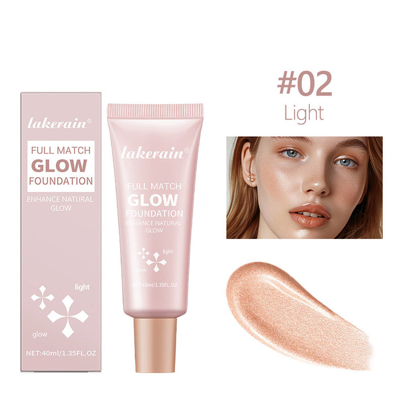 Vielseitige, langanhaltende, feuchtigkeitsspendende Glow Foundation