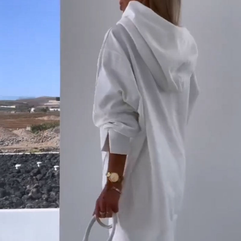 2-teiliges Set mit Kapuzen-Sweatshirt und Jogging-Leggings