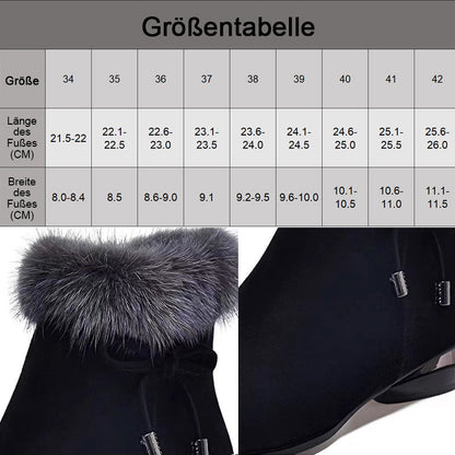 Modische, warme, dicke und rutschfeste Stiefeletten für Frauen 🔥Kaufe 2, kostenloser Versand🔥