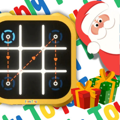 Tragbares Tic-Tac-Toe Puzzlespiel