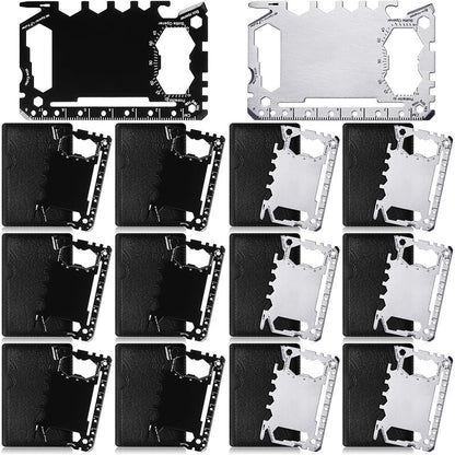 46 in 1 Survival-Taschenmultitool aus Metall und Edelstahl