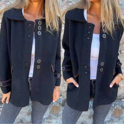 ❄️Winter Specials❄️ Elegante warme Tweedjacke für Damen