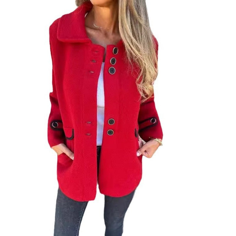 ❄️Winter Specials❄️ Elegante warme Tweedjacke für Damen