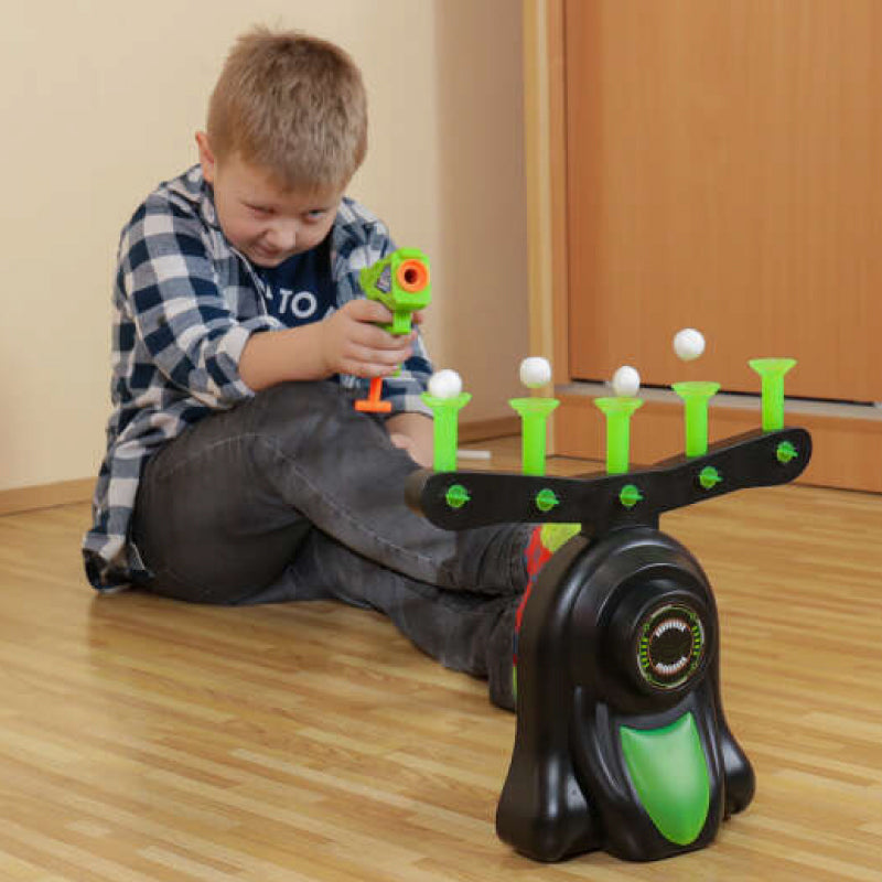 🎄Heißer Weihnachtsverkauf🎁Glow-in-the-Dark Schießen Ziel Praxis Kinder Schießen Spielzeug Pistole Set