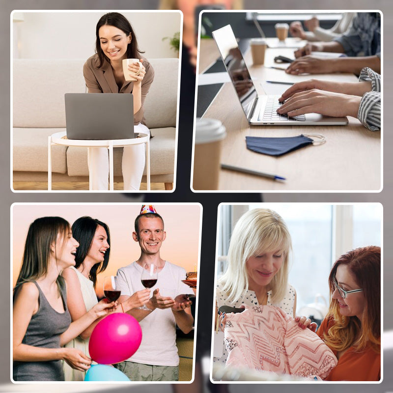 Damenkleid mit Rundhalsausschnitt, einfarbig und Strasssteinen📦 Freie Lieferung📦