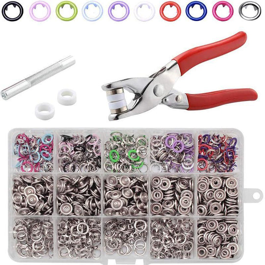 🧵 50% OFF! 🔘 DIY Button-Sewing Kit – Complete Toolkit, Easy to Use &amp; Reinforces Your Clothes ✂️