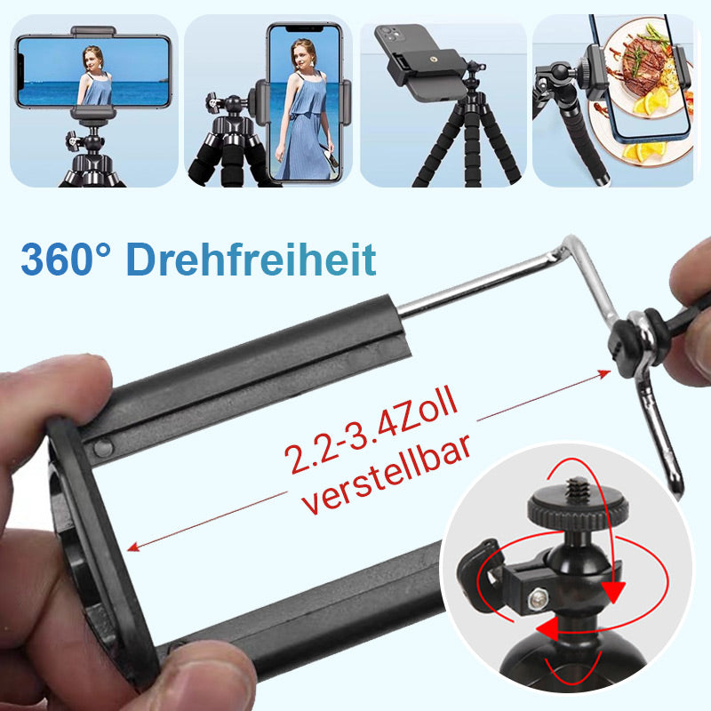 🎁Zeitlich begrenzt 50% RABATT🎁✨Flexibles Mini Stativ