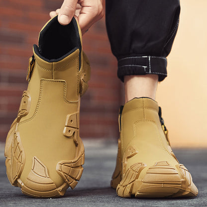 👞✨Herren-High-Top-Rutschfeste Praktische Mode-Schuhe