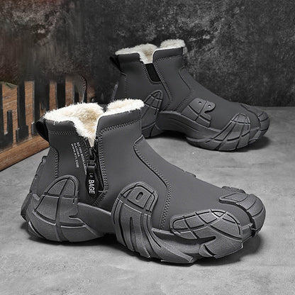 👞✨Herren-High-Top-Rutschfeste Praktische Mode-Schuhe