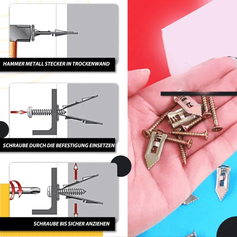 2025 neue Produktaktion 🔥Selbstbohrende Dehnschrauben