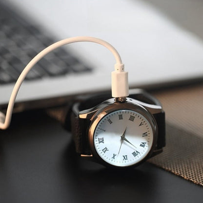 💥💥💥2-in-1-Armbanduhr und winddichtes Feuerzeug für Herren