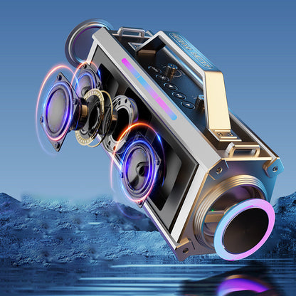 200-W-Bluetooth-Karaoke-Lautsprecher mit kabellosem Mikrofon