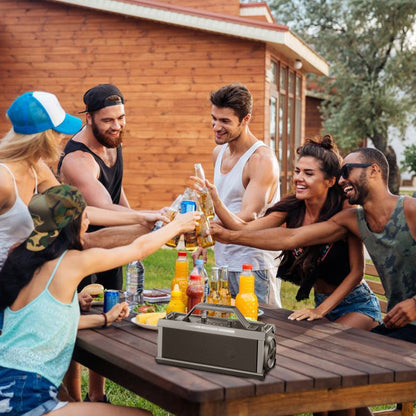 200-W-Bluetooth-Karaoke-Lautsprecher mit kabellosem Mikrofon