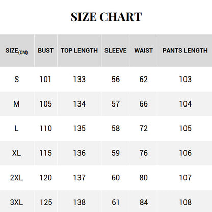 Set aus langem Hemd mit durchgehender Knopfleiste und Hose mit Kordelzug