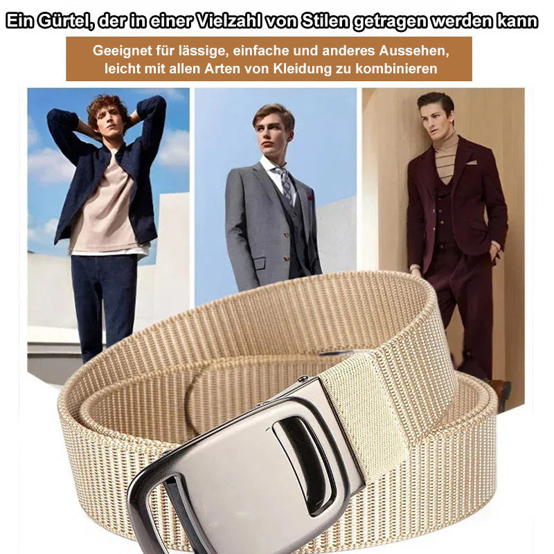 Lochfreier, selbstjustierender taktischer Gürtel