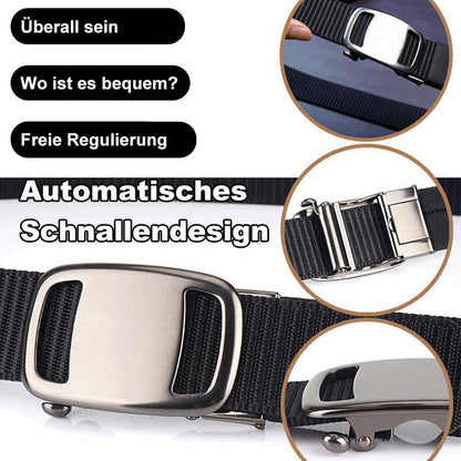 Lochfreier, selbstjustierender taktischer Gürtel