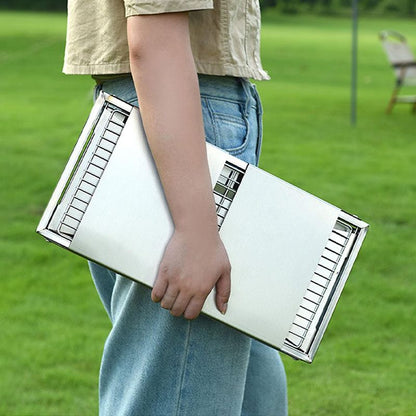 🔥🔥Klappbarer Edelstahl-Grill für draußen