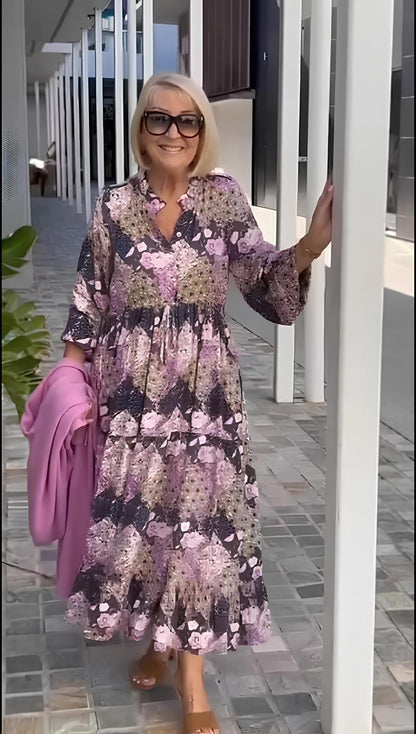 Plus Size Ruffles Boho Beach Tunic Dresses