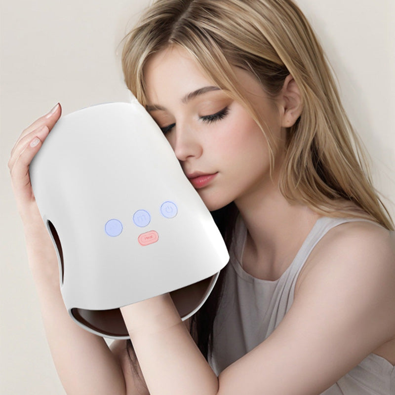 🔥Kabelloses Handmassagegerät ✅ 3 Geschwindigkeitsstufen mit Wärme- und Kompressionsfunktion