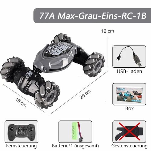 🔥Super beliebtes perfektes Geschenk für Kinder🎁2025 Upgrade des Drehautos mit Gestenerkennung(Kostenloser Versand)