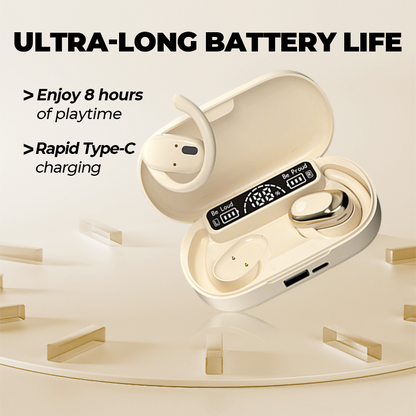 2 in 1 Notfall-Powerbank Kabellose Sport-Ohrhörer