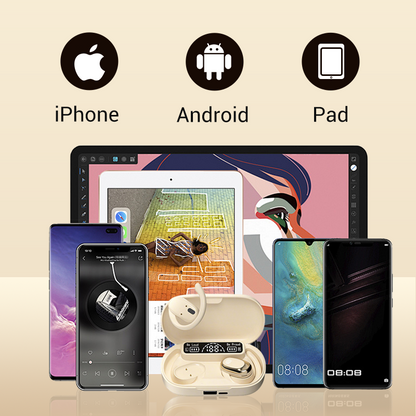 2 in 1 Notfall-Powerbank Kabellose Sport-Ohrhörer