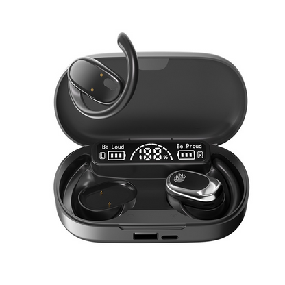 2 in 1 Notfall-Powerbank Kabellose Sport-Ohrhörer