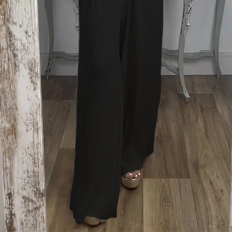 Women’s Off-The-Shoulder Top & Pants 2-Piece Set