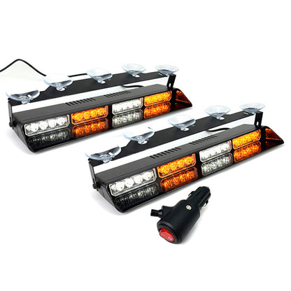 🎉🛍️ Heiße Aktion – 50 % Rabatt! 🚗 Windschutzscheiben-Saugnapf-Stroboskop-Warnleuchte für Fahrzeuge