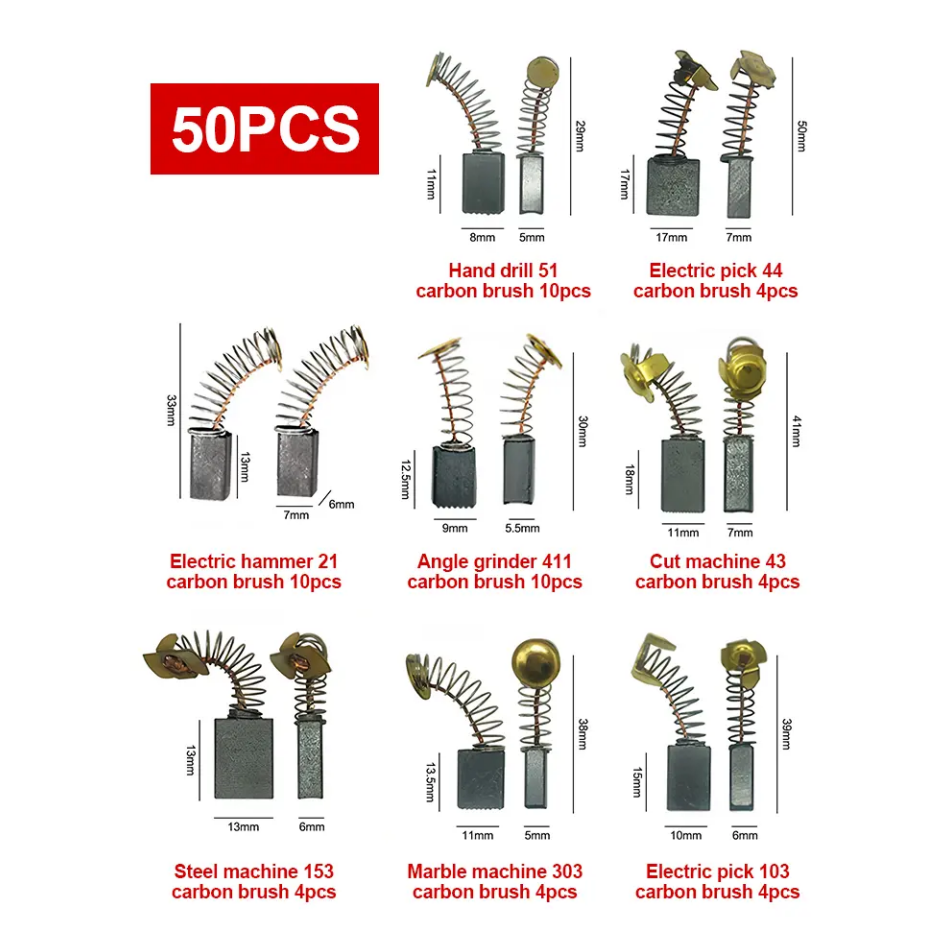 Kohlebürstensatz für Elektrowerkzeuge