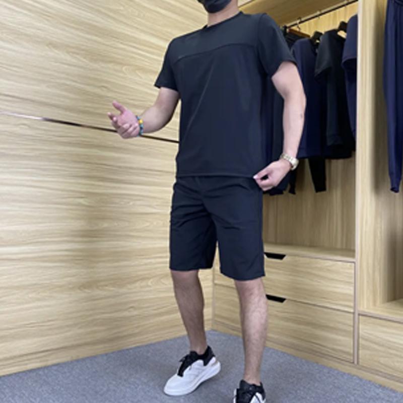 👖Zweiteiliges Sportset für Herren mit Kurzarmshirt und Hose💥💥Befristetes Angebot: 50% Rabatt auf Bestellungen