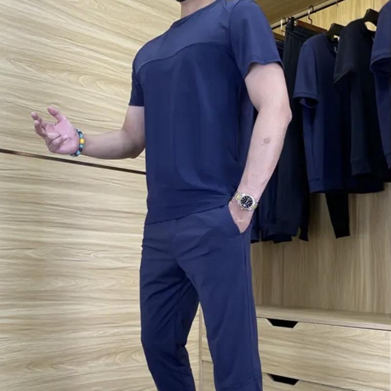 👖Zweiteiliges Sportset für Herren mit Kurzarmshirt und Hose💥💥Befristetes Angebot: 50% Rabatt auf Bestellungen