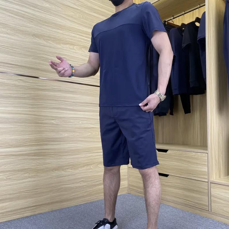 👖Zweiteiliges Sportset für Herren mit Kurzarmshirt und Hose💥💥Befristetes Angebot: 50% Rabatt auf Bestellungen