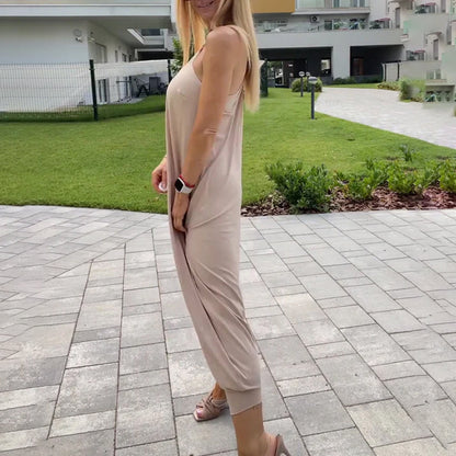 💗Summer Specials✨Casual Off-Shoulder Top Jumpsuit 