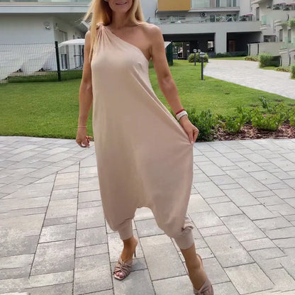 💗Summer Specials✨Casual Off-Shoulder Top Jumpsuit 