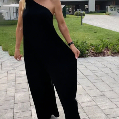 💗Summer Specials✨Casual Off-Shoulder Top Jumpsuit 