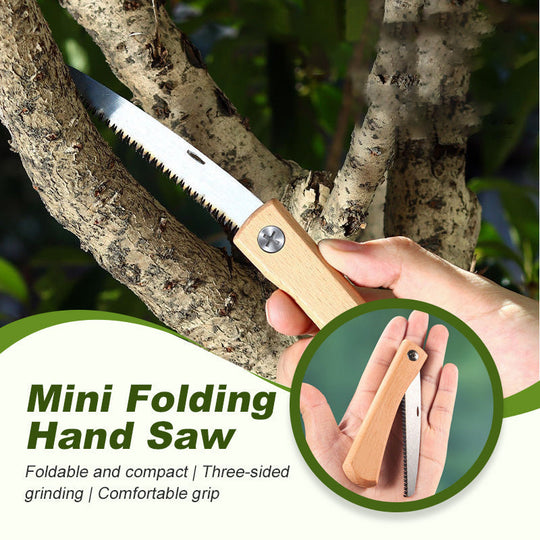 🔥HOT SALE 60% OFF🔥Mini Folding Hand Saw⚡Cut Faster, Work Smarter🌲