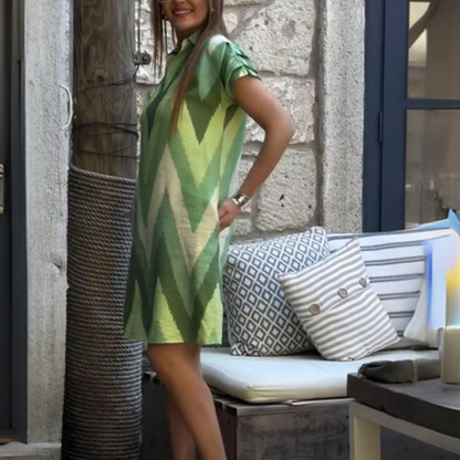 2025 Neues Design💕🎁Charmantes Damenkleid mit lockerem Schnitt und Print