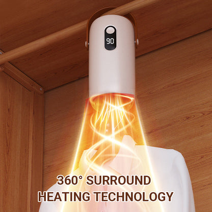 💯🤍Tragbarer faltbarer Mini-Wäschetrockner