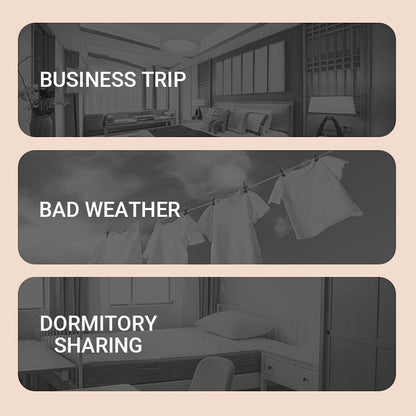 💯🤍Tragbarer faltbarer Mini-Wäschetrockner