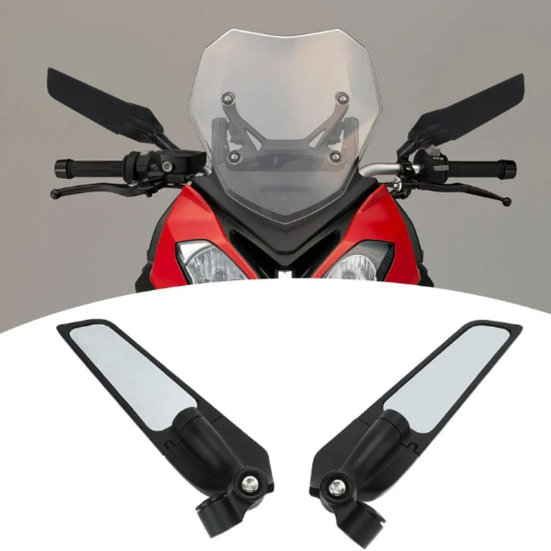 1 Pair Adjustable Rotating Motorcycle Rearview Mirror