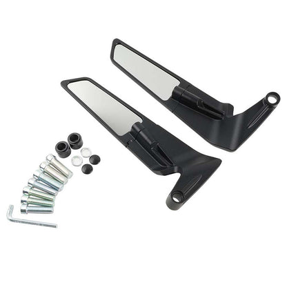 1 Pair Adjustable Rotating Motorcycle Rearview Mirror