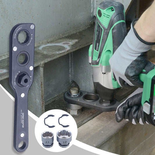 19 mm Abweichungsadapter mit 17/21 mm Sockets