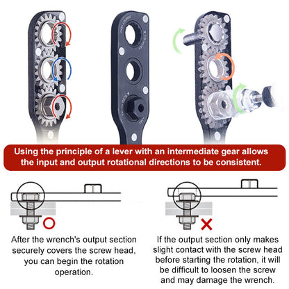 19 mm Abweichungsadapter mit 17/21 mm Sockets