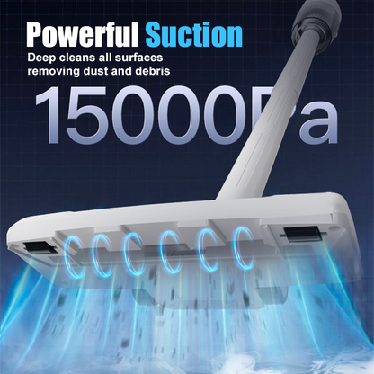 🌀 54% RABATT! 🎉 Leistungsstarker 2-in-1-Akku-Staubsauger🔥——💦Tiefenreinigung, längere Akkulaufzeit, leichtes Design📦