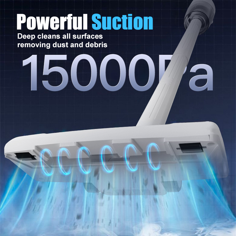 Leistungsstarker kabelloser 2-in-1-Staubsauger